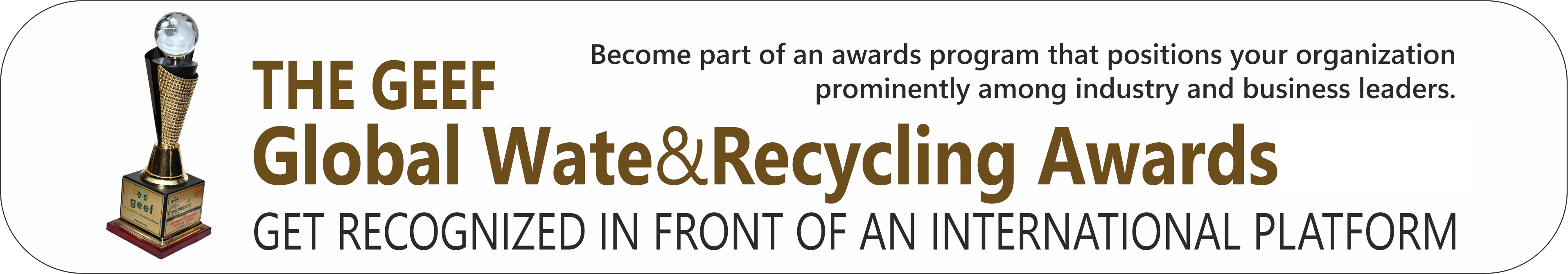 Environmental Excellence Awards banner
